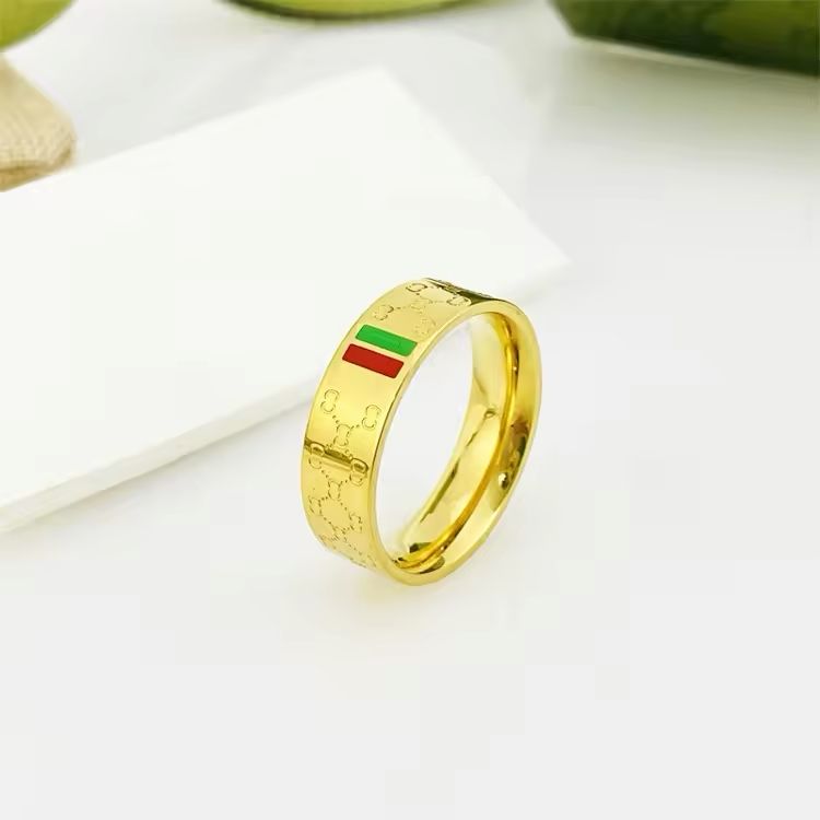 Stainless steel High quality Gucci ring - Image 2