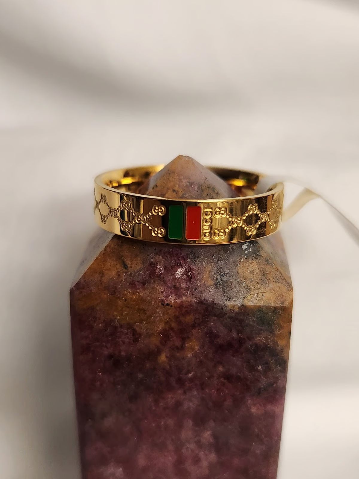 Stainless steel High quality Gucci ring - Image 3